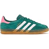 adidas Womens Gazelle Indoor Collegiate Green Pink Size 9