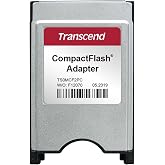 Transcend PCMCIA ATA Adapter for CompactFlash Cards | Fully compatible with Type I CompactFlash cards ONLY (NOT for CFast / CFast 2.0)