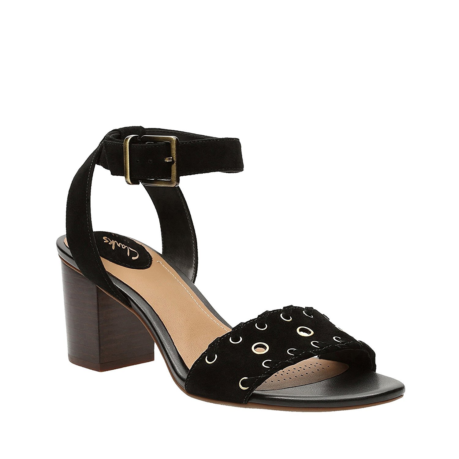 clarks women's sashlin jeneva heeled sandal