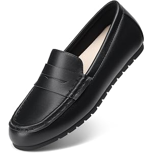 DREAM PAIRS Women's Loafers Slip On Comfort Work Flats | Comfortable Classic Lightweight Moccasin Loafers Business Casual For