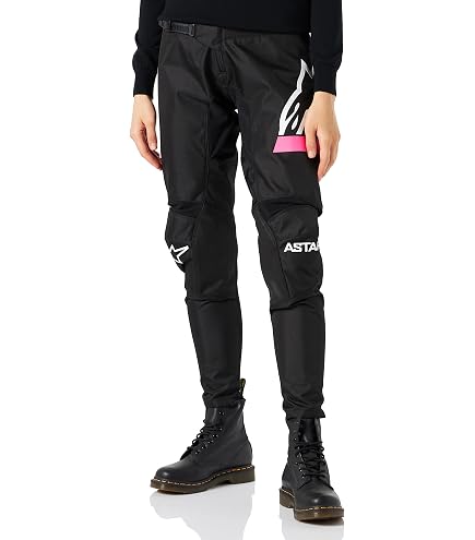 Alpinestars Damen Motorradhandschuhe Stella Full Bore – Schwarz/Fluo Pink, Größe M