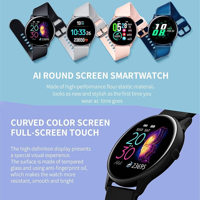 XMYL Smartwatch Mujer, Reloj Inteligente Elegante Pulsera de ...