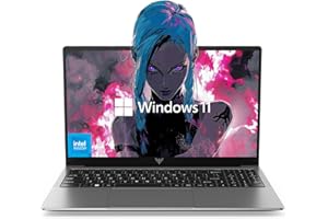 KAIGERR Laptop Computer Intel N97 Windows Laptop 15.6-inch IPS 16GB DDR4 512GB M.2 2280 SSD Traditional Laptops Numeric Keypad WiFi5 HDMI Type-C USB