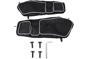 2 Pcs Front Door Bags Side Door Tool Bags Replacement for Polaris RZR PRO XP PRO XP 4 RZR PRO R PRO R 4 Turbo R Turbo R 4 202