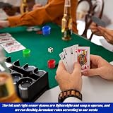 hioseyre Left Right Center Dice Game 4 Tubes 12 Dices 96 Chips 4 Colors view 6