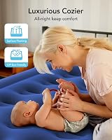 iDOO Single Air Bed with Built-in Pump 190x99x33cm 249kg view 2
