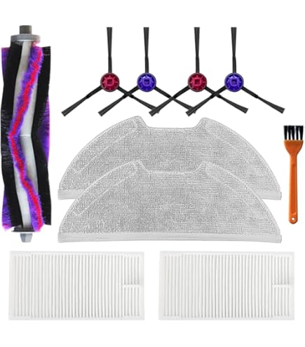 Kit Coussinet Et Brosse De Rechange Pour Aspirateur MOVA E20 E20 Pro E20 Pro Plu