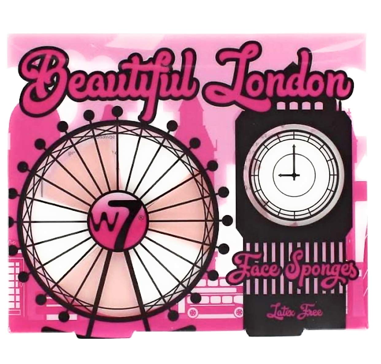 w7 Makeup - Beautiful London Makeup Sponge Set