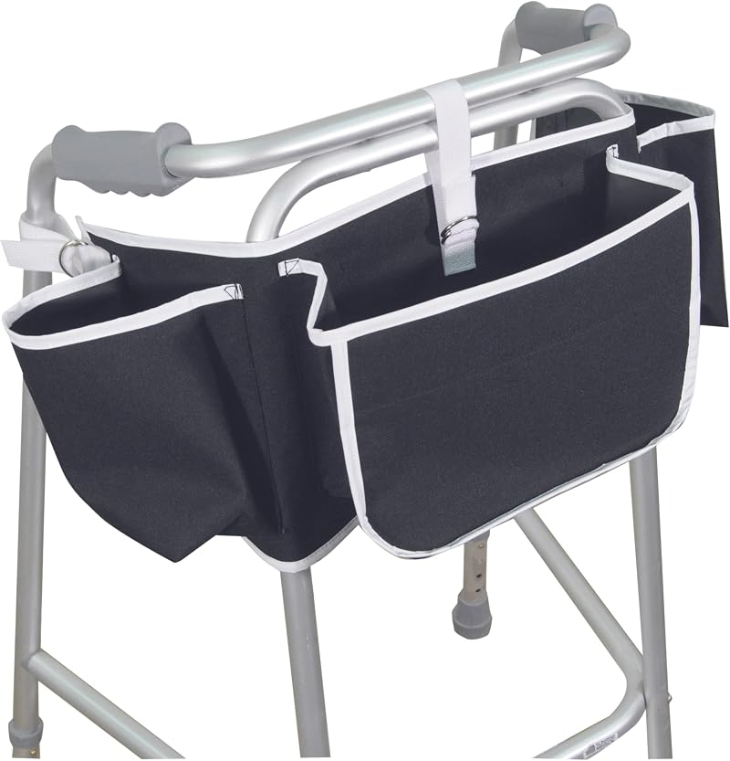 Aidapt Walking Frame Apron Bag - Lightweight Frame Accessory with Pockets