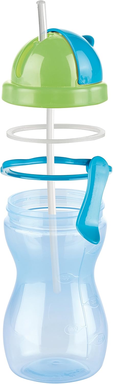 Tescoma Bambini Bottle for Children with CAÑITA, Blue, 20 x 10 x 8.4 cm, 20 x 10 x 8,4 cm - Image 3