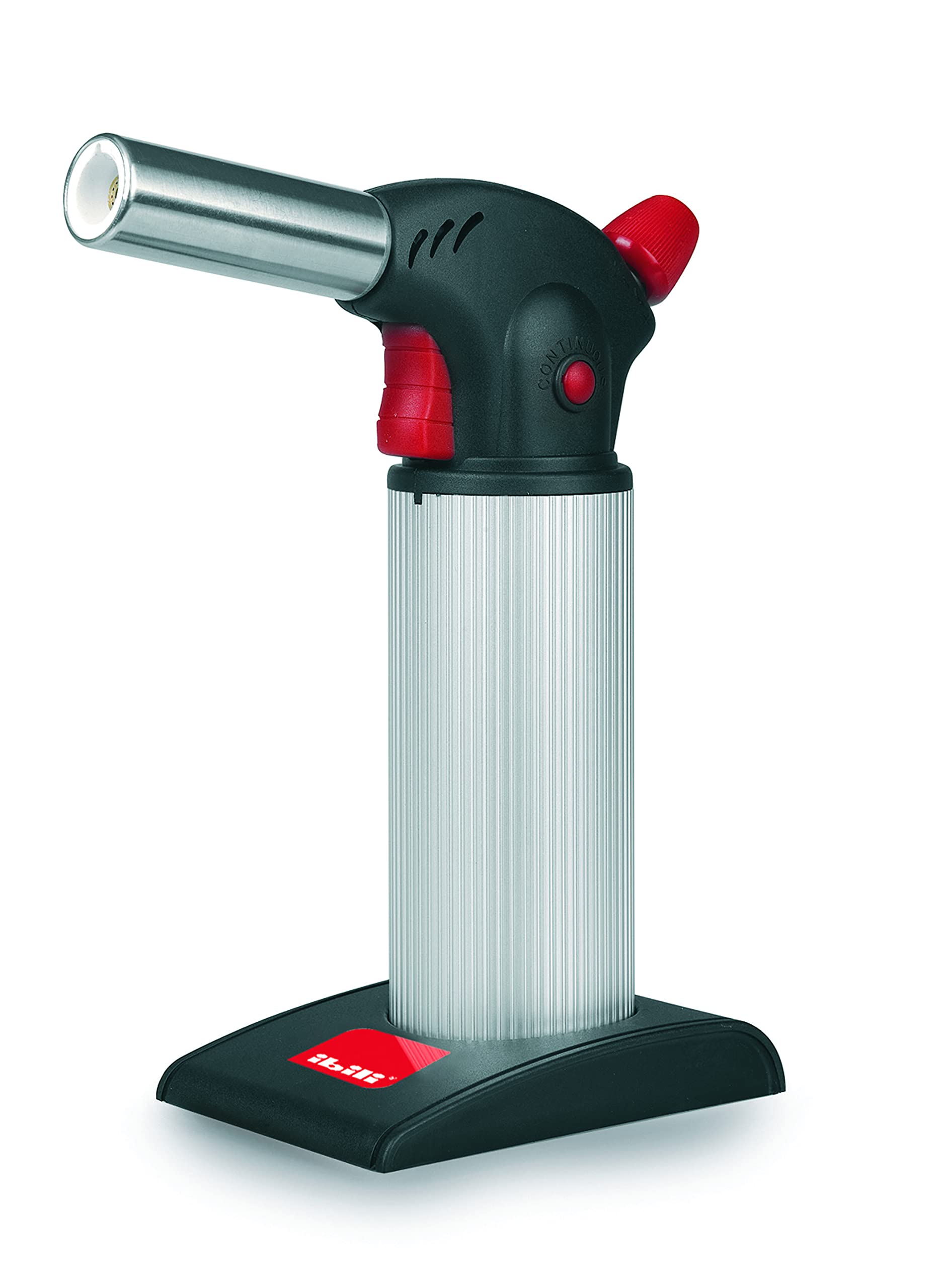 IBILI - Professional Gourmet Professional Torch, Stainless Steel, Ideal for Culinary Uses, Suitable for Cooking, 6.30 cl