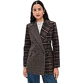 Avec Les Filles Women's Combo Collar Hourglass Blazer