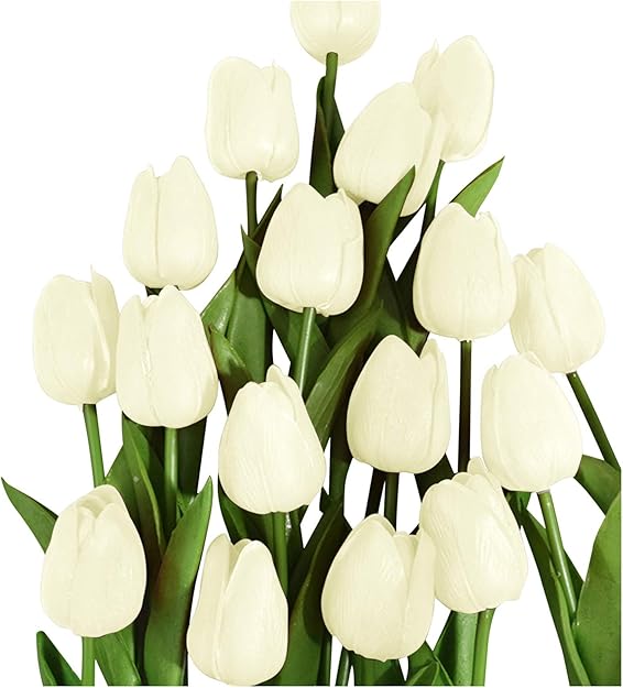 Artificial Tulips Flowers Fake FlowersLatex Material Real