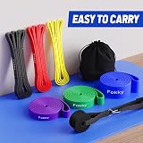 Fokky Resistance Bands Set 6 Levels with Door Anchor for Full Body Workout view 7