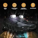 Night Running Gear Running Shoes Light or Headlamp, USB Rechargeable Waterproof Ultra Lightweight Lights for Night…