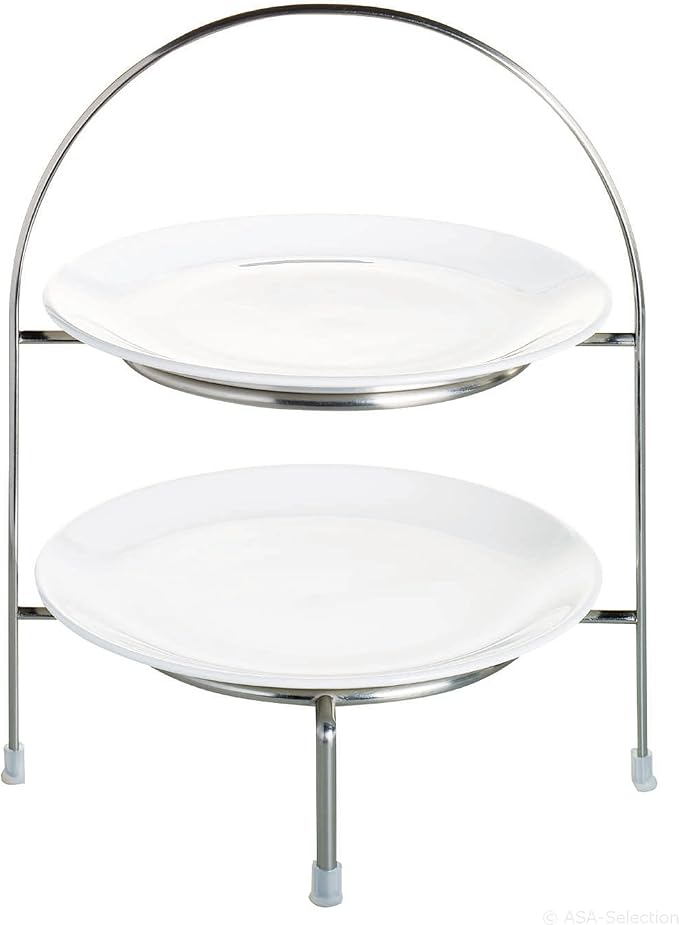 ASA Stainless Steel Plate Stand, 21 x 21 x 28 cm, 99200950 Kitchen & Dining