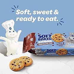 Pillsbury Soft Baked Cookies, Chocolate Chip, 9.53