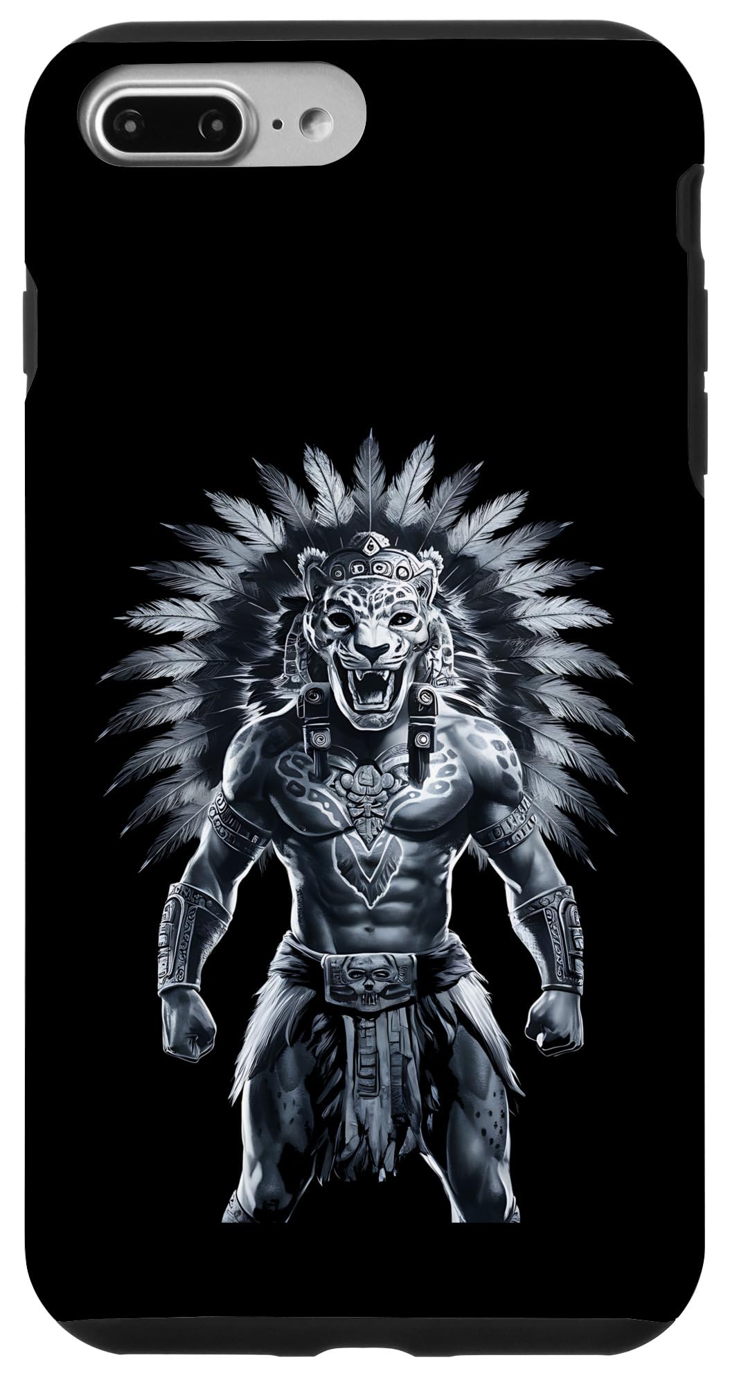 Ancient Aztec Jaguar Warrior Cultural Art Case for iPhone 7 Plus/8 Plus