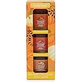 Yankee Candle Seasonal Gift Set - 3 Mini Candles: Spiced Pumpkin, Apple, and Pumpkin Banana Scone