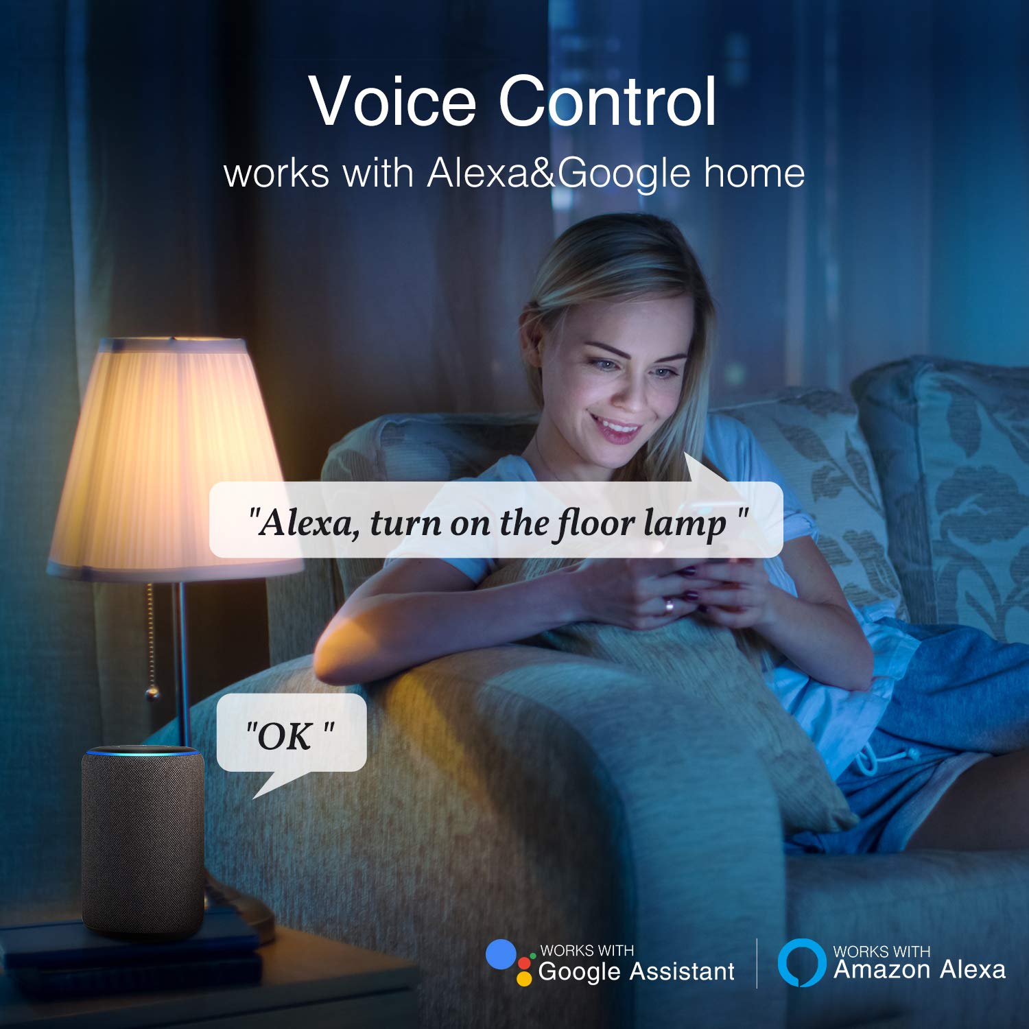 Smart Plug Gosund WiFi Outlet Extender Dual Socket Plugs Works with Alexa Google Home, Schedule and Timer, Control Independently or Together, 10A, No Hub Required, FCC Listed (2 Pack): Industrial & Scientific