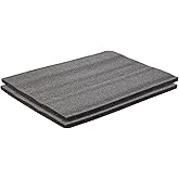 Okuna Outpost Foam Sheets - 16 x 12 x 0.5 in, Black, 2-Pack - High Density Polyethylene Padding & Packing Foam Pads for Backpack Bottom Padding & Tool Case Inserts - Customizable Craft Cushioning
