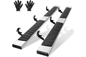 VEVOR Running Boards, 6" Step Bars Compatible with 2009-2018 Dodge Ram 1500/2010-2023 Ram 2500/3500 (Includes 2019-2023 Class