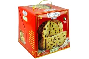 LEOFI Panettone Bellamore Traditional Italian Cake From Italy 2lbs/32oz