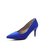 DREAM PAIRS Women's High Stiletto Heels Closed