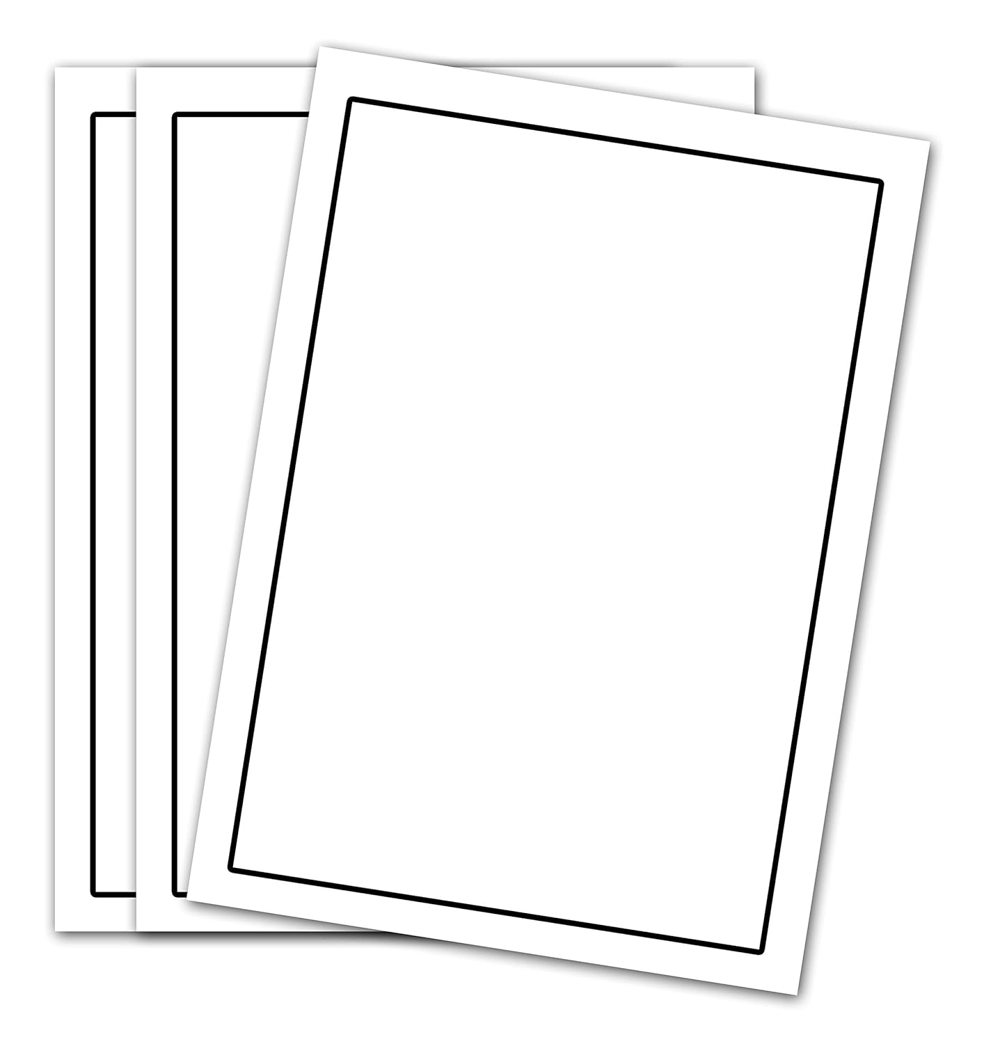 Waytobuy 30 Sheets Premium Quality 100 Gsm Assignment Project Drawing Homework Practical Black Border Unruled Paper For Students 30 Sheets 100 Gsm Unrld90prassipr Amazon In Office Products