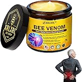 XRLXRL Bee Venom Pain Relief Bone Healing Cream, Professional Bee Venom Cream for Arthritis, Bee Venom Joint & Bone Therapy cream for Back, Knee, Hands, Neck, Feet, for All Skin Types (1 Bottle)