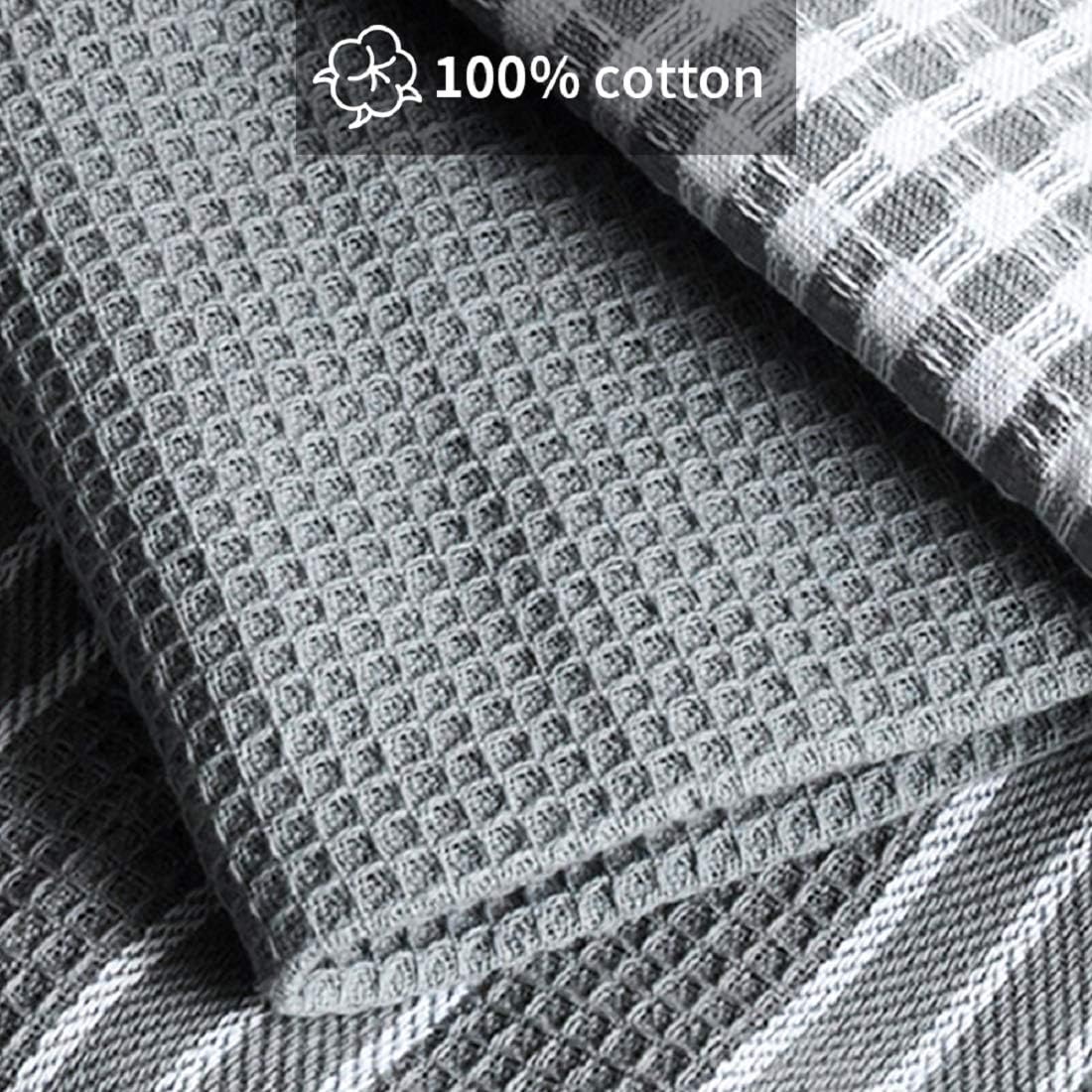 Rofesi No-Slip Placemats, 100% Cotton Dining Table Place Mats Kitchen Table Mats 3 Pack, Heat Resistant Cotton Woven Placemat for Kitchen Dining Table Decoration (Grey, 24x16 inches): Home & Kitchen