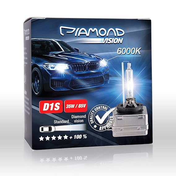 2x D1S 35W 85V 6000K Diamond Vision HID Bi Xenon Brenner Whitevision White Weiß Super Extrem Hell Laser Kit Nightbreaker Extr