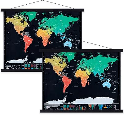 Benjia B1 Poster Frame 70x100 70x50 Magnetic Light Wood - 2 Packs