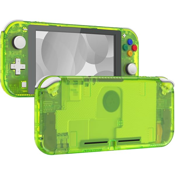 Amazon.com: eXtremeRate Clear Orange Replacement ABXY Home Capture