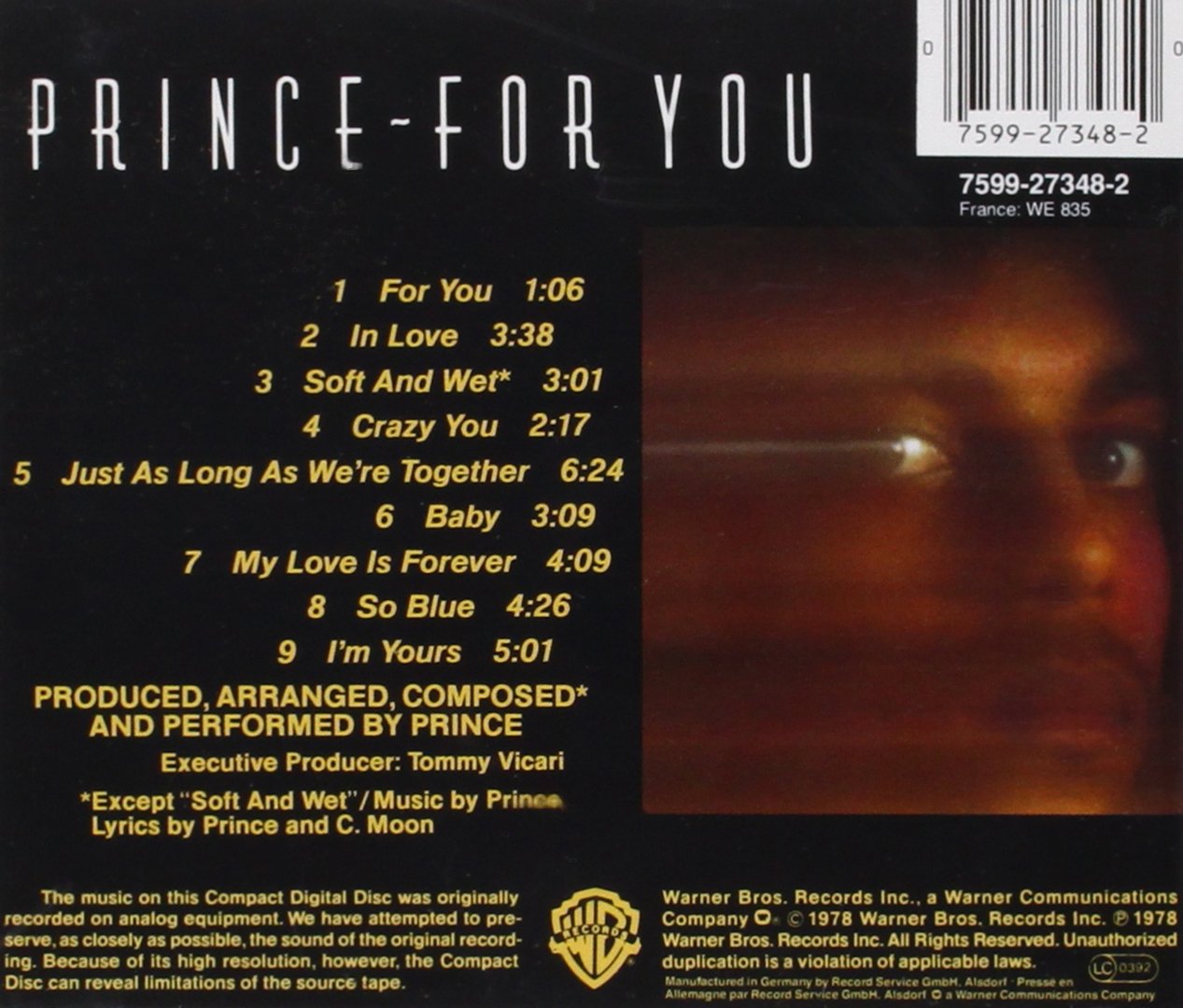 Prince For You Amazon Com Music