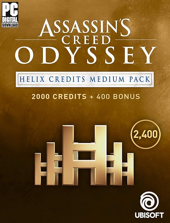 Assassin S Creed Odyssey Helix Credits Medium Pack 2400 Helix Credits Pc Download Uplay Code Amazon Co Uk Pc Video Games