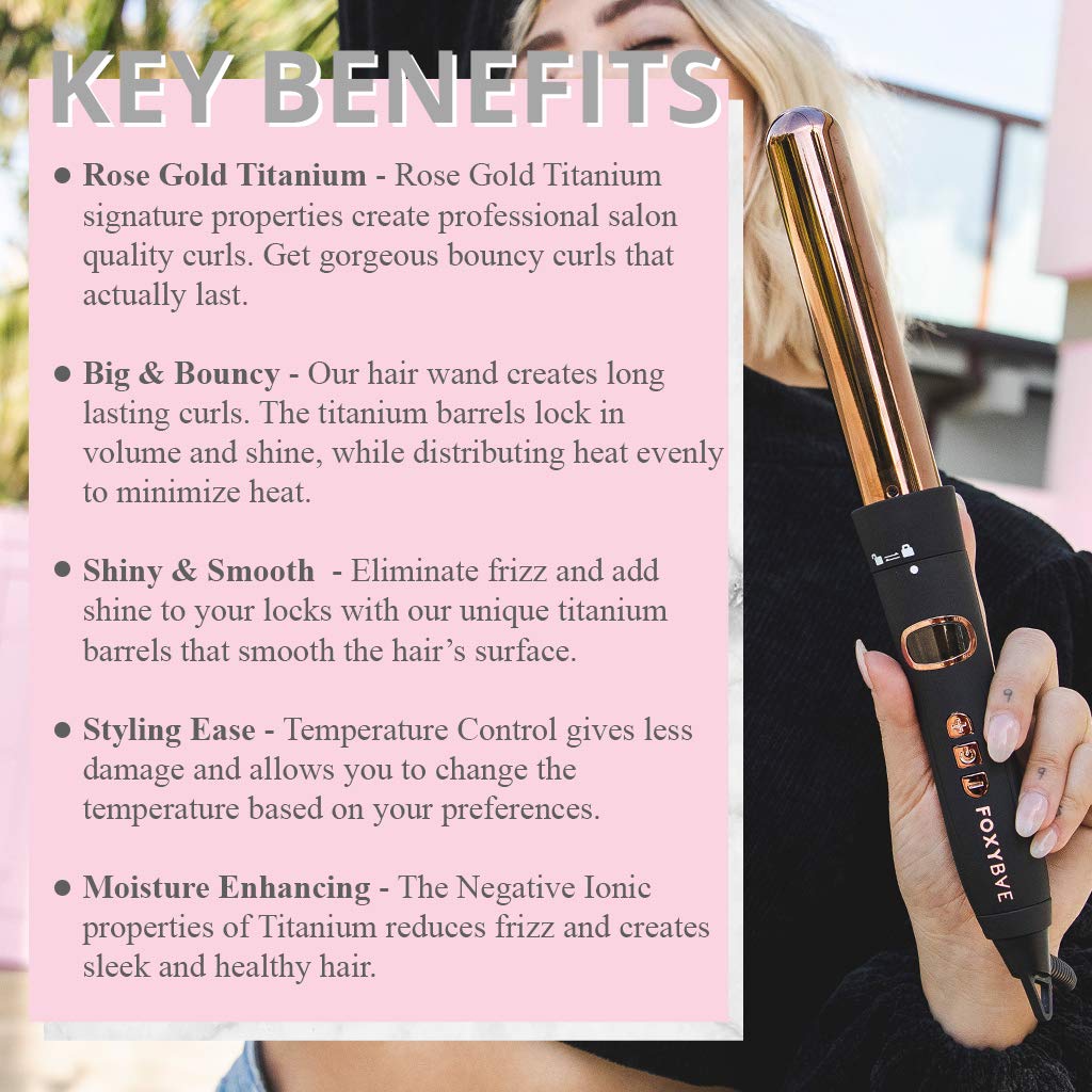 foxybae wanderlux 32mm curling wand