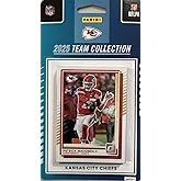 Kansas City Chiefs 2025 Donruss Factory Sealed Team Set Featuring Patrick Mahomes, Travis Kelce, Xavier Worthy and Chris Jones with 3 Rated Rookie Cards Plus