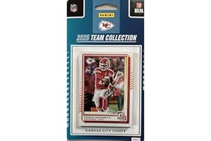 SCORE Kansas City Chiefs 2025 Donruss Factory Sealed Team Set Featuring Patrick Mahomes, Travis Kelce, Xavier Worthy and Chris Jones with 3 Rated Rookie Cards Plus
