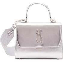 Steve Madden Blattuca Small Top Handle Crossbody, Silver