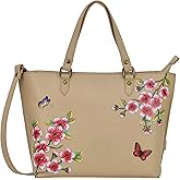 Anuschka Women's Original Hand-Painted Genuine Leather Medium Tote