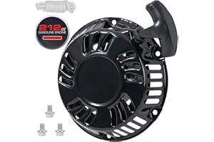 SOFO Original Predator 212 Pull Start Assembly with Sticker for Predator 212cc 196cc 224cc 5.5hp 6.5hp 7hp Engine Recoil Starter for Coleman CT200U BT200X Baja MB200 Mini Bike Go-Kart Pull Cord Replacement