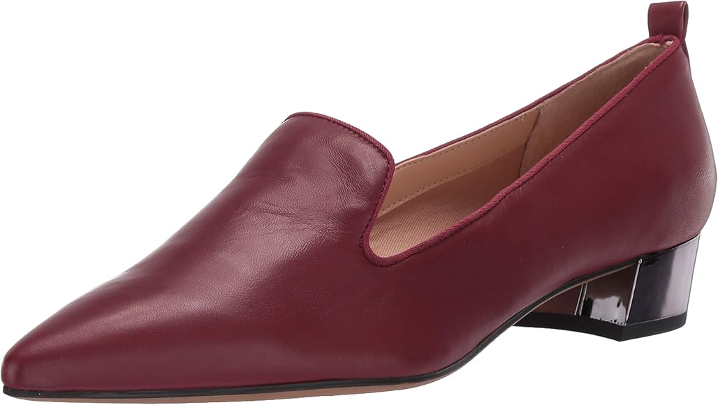 franco sarto pink loafers