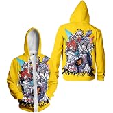 GO2COSY Anime Gachiakuta Zipper Jacket Hoodie Sweatshirt Sweater Costume Clothing Pullover