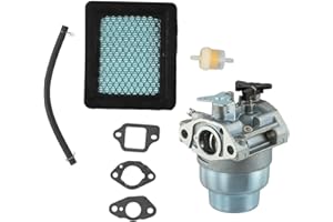 EA190V Carburetor Kit for Pressure Washer and Lawn Mower, Compatible with EA175V EV190A XR2750 700F Models, 7-Piece Replaceme
