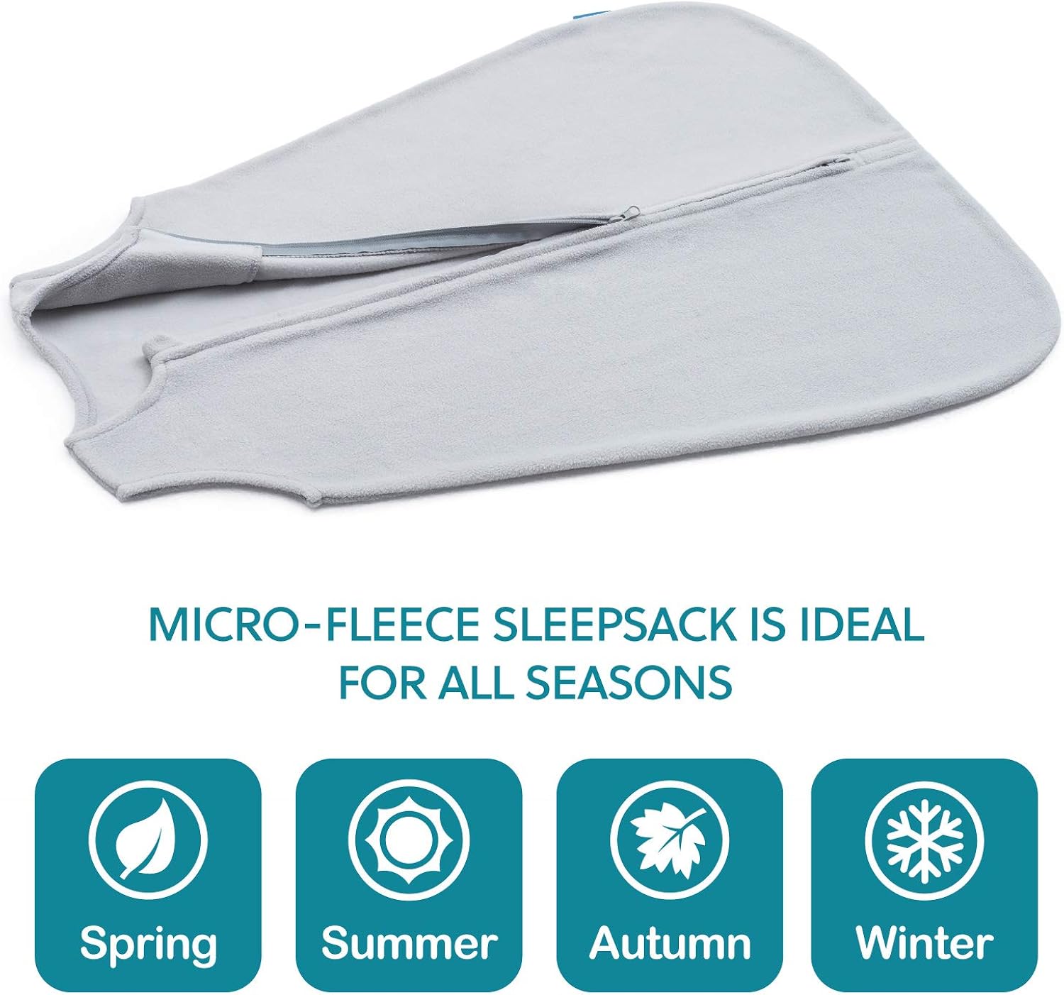 BEDSURE Sleep Sack 0-24 Months with Micro-Fleece, Baby Wearable Blanket: Clothing