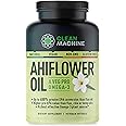 Ahiflower Oil Vegan Softgels - Award Winning Omega 3, 6 & 9 Supplement - Plant Based Omegas - 4X Better Than Flax, Chia & Hemp - 90 Vegan softgels