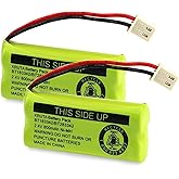 Kruta BT183342 BT283342 BT166342 BT266342 BT162342 BT262342 Battery Compatible with VTech CS6114 CS6419 CS6719 AT&amp;T EL52300 CL80112 VTech CS6719-2 Cordless Handsets (Pack of 2)