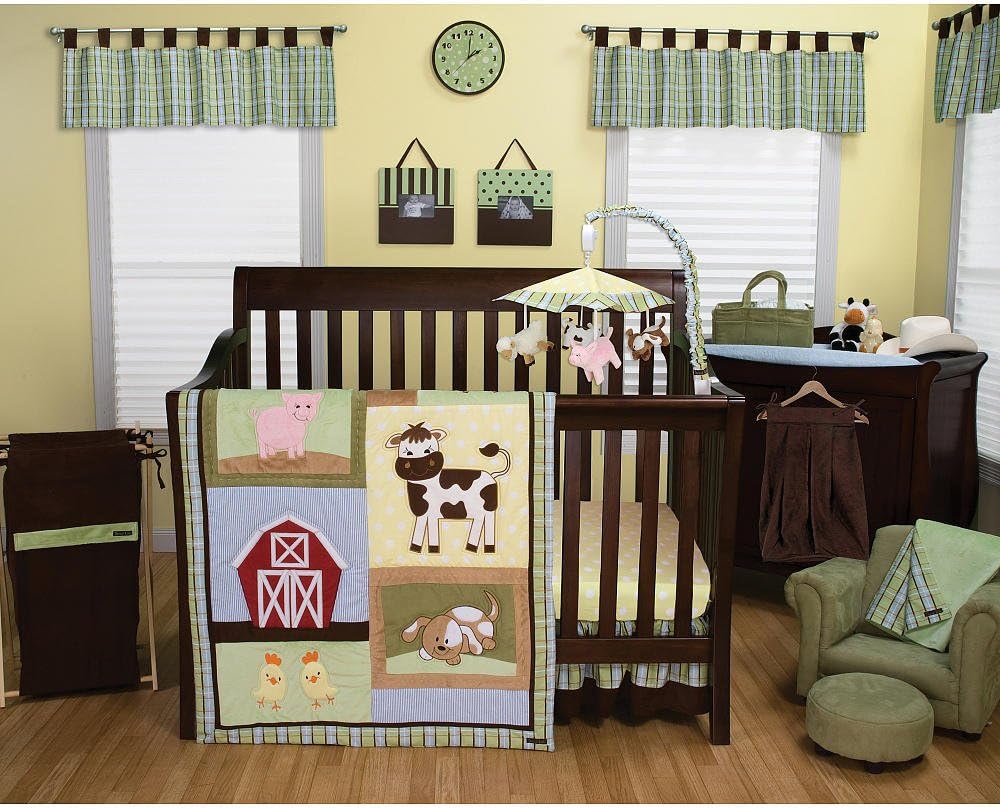 barnyard nursery bedding