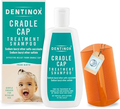 Avatopia Cradle Cap Treatment Shampoo 125ml with Nit Comb Baby Kids